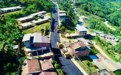 Proyecto de asfalto se consolida en Zumba